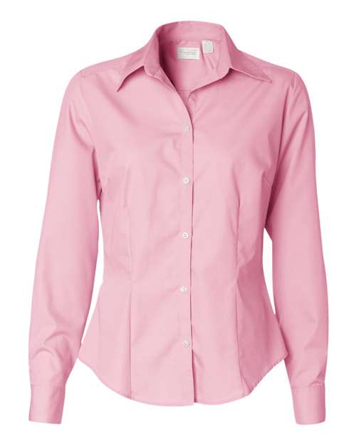 Van Heusen 13V0114 Women's Silky Poplin Shirt