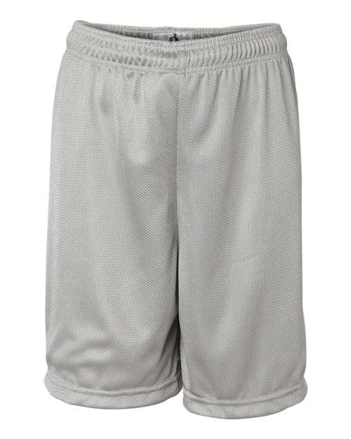 Badger 2237 Youth Mini Mesh 6'' Inseam Shorts