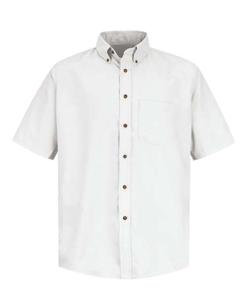 Red Kap SP80 Men's Poplin Short Sleeve Dress Shirt