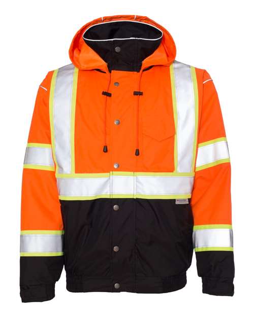 Kishigo JS119-120 Unisex Premium Brilliant Series® Bomber Jacket