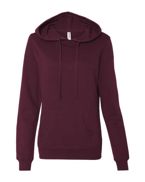 Independent Trading Co. SS650 Women's Junior Fit Heavenly Fleece Lightweight Hooded Sweatshirt