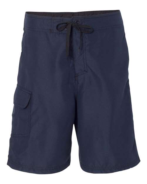 Burnside 9301 Men's Solid Board Shorts