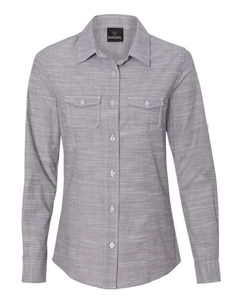 Burnside 5247 Women's Textured Solid Shirt