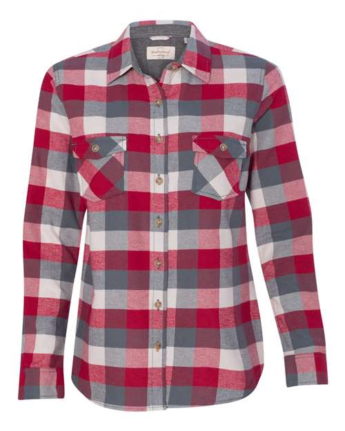Weatherproof W164761 Women's Vintage Brushed Flannel Shirt