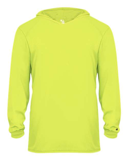 Badger 2105 Youth B-Core Long Sleeve Hooded T-Shirt