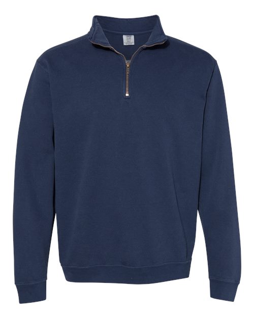 Comfort Colors 1580 Unisex Garment-Dyed Quarter Zip Sweatshirt