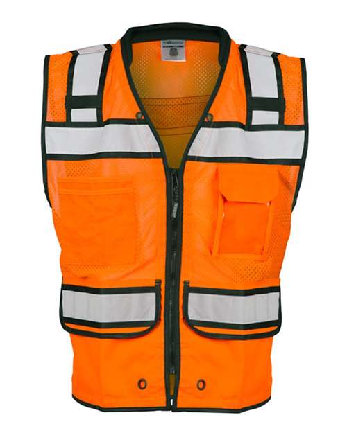 Kishigo S5004-5005 Unisex High-Performance Surveyors Vest