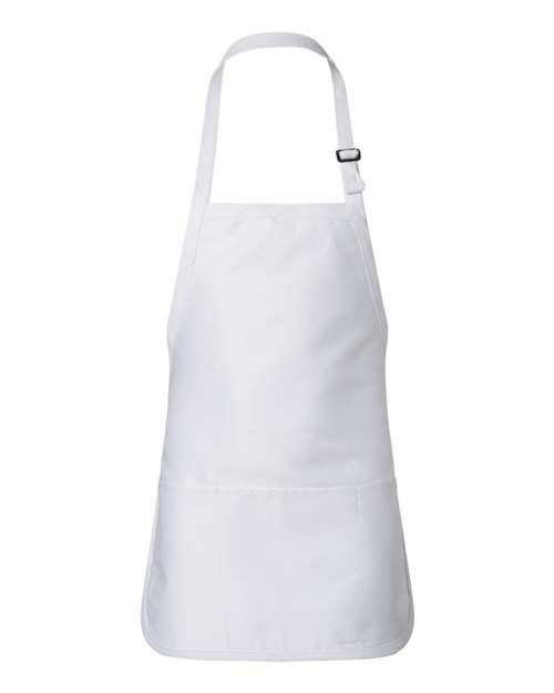 Q-Tees Q4250 Full-Length Apron with Pouch Pocket
