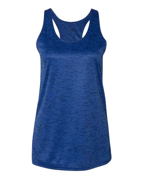 Badger 4161 Women's Tonal Blend Racerback Tank Top