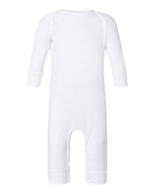Rabbit Skins 4412 Infant Long Legged Baby Rib Bodysuit