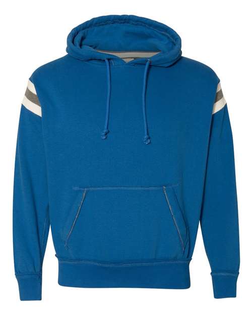 J. America 8847 Men's Vintage Athletic Hooded Sweatshirt