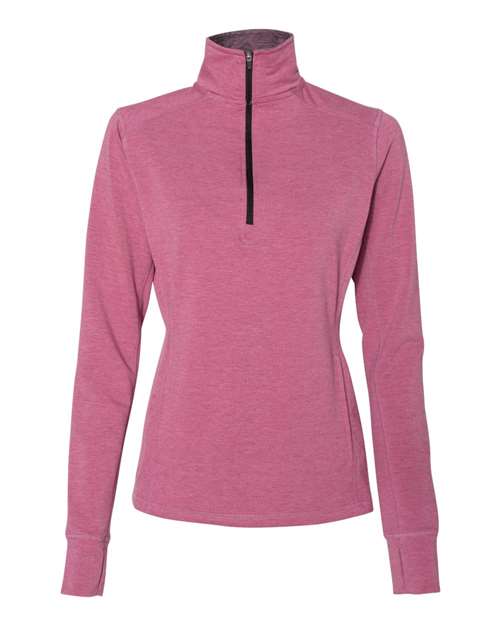 J. America 8433 Women’s Omega Stretch Quarter-Zip Pullover