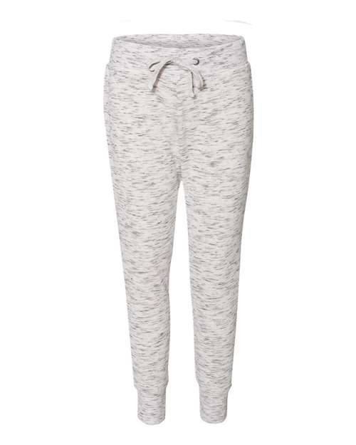 J. America 8675 Women’s Mélange Fleece Joggers