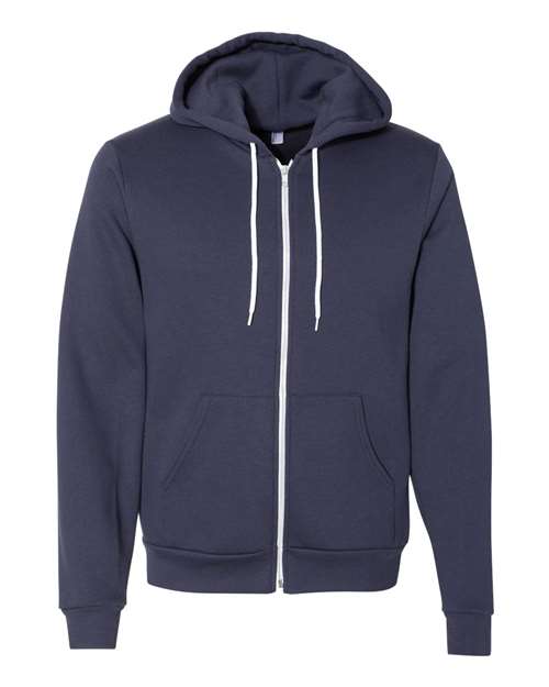 American Apparel F497US Unisex USA-Made Flex Fleece Full-Zip Hoodie