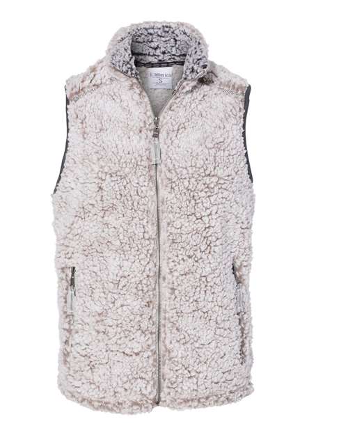J. America 8456 Women’s Epic Sherpa Full-Zip Vest