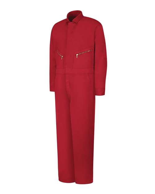 Red Kap CC18T Men's Tall Zip-Front Cotton Coverall