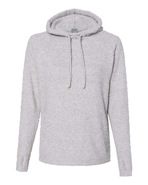J. America 8680 Women’s Teddy Fleece Hooded Pullover