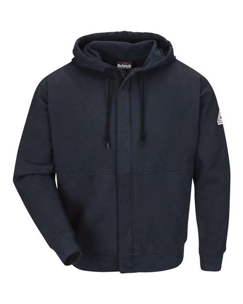 Bulwark SEH4 Men's Zip-Front Hooded Sweatshirt