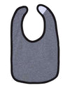 Rabbit Skins 1004 Infant Contrast Trim Premium Jersey Bib