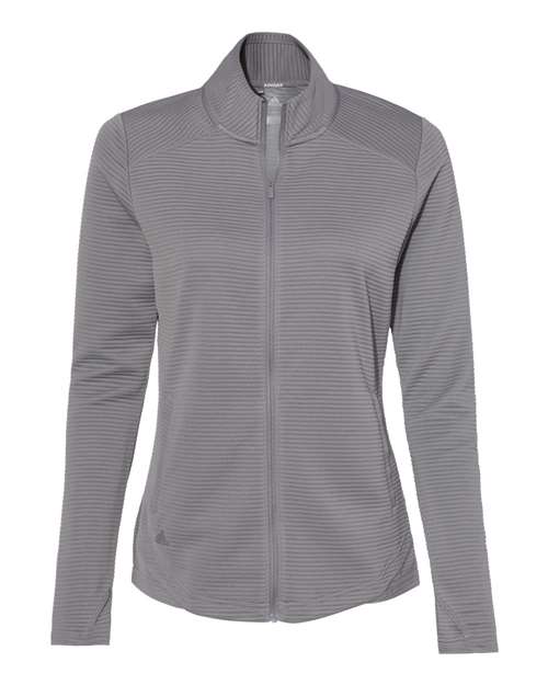 Adidas A416 Women's Textured Full-Zip Jacket