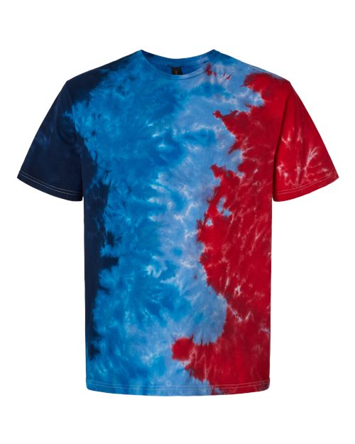 Dyenomite 640VR Unisex Slushie Crinkle Tie-Dyed T-Shirt