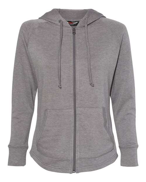 Weatherproof W20121 Women’s HeatLast™ Fleece Faux Cashmere Full-Zip Hooded Sweatshirt