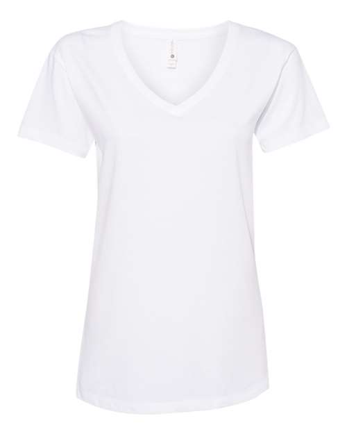 Next Level 3940 Women’s Cotton V-Neck T-Shirt