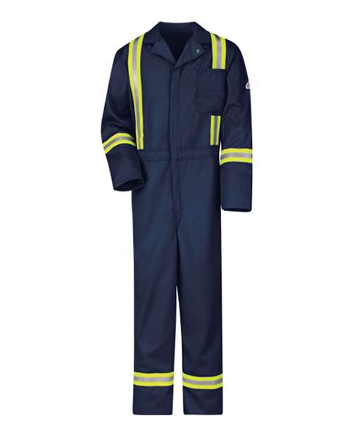 Bulwark CECT Men's Classic Coverall with Reflective Trim - EXCEL FR