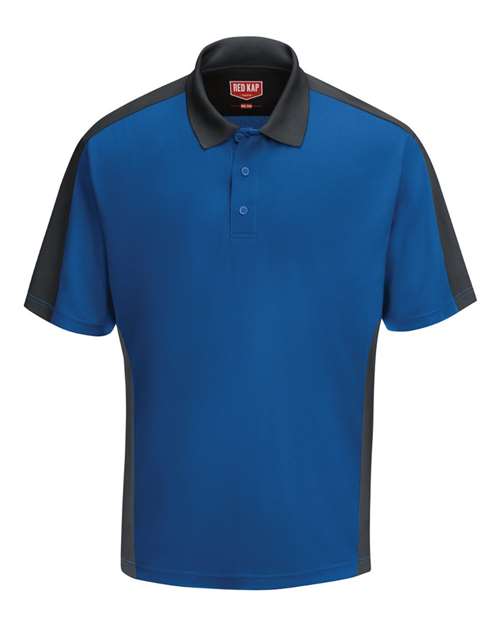 Red Kap SK54 Men's Performance Knit Two Tone Polo