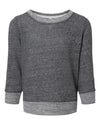 Rabbit Skins 3379 Toddler Harborside Mélange French Terry Crew