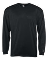 Badger 2145 Youth Line Embossed Long Sleeve T-Shirt