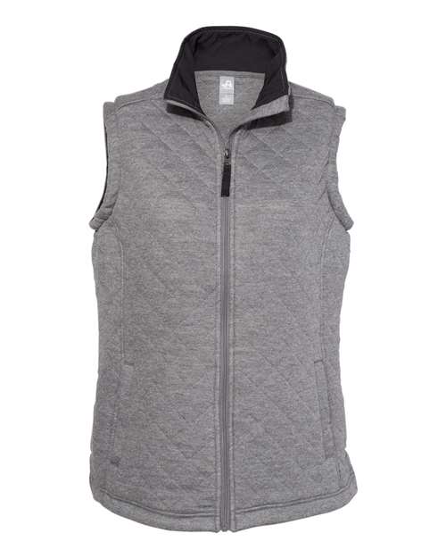 J. America 8892 Women’s Quilted Full-Zip Vest