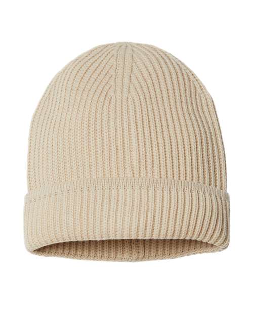 Atlantis Headwear MAPLE Sustainable Finish Edge Cuffed Beanie