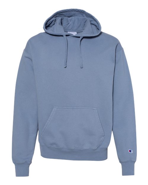 Champion CD450 Unisex Garment-Dyed Hooded Sweatshirt