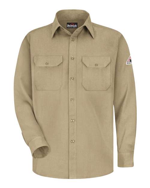 Bulwark SMU4T Men's Tall Dress Uniform Shirt