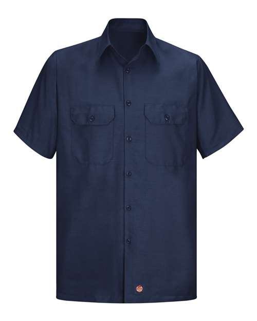 Red Kap SY60T Men's Tall Ripstop Short Sleeve Work Shirt