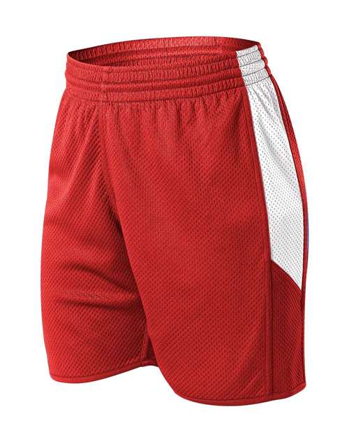 Alleson Athletic 589PSPW Women's Single Ply Reversible Shorts
