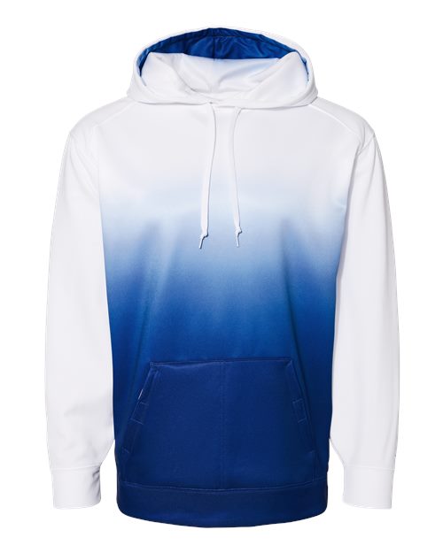 Badger 1403 Unisex Ombre Hooded Sweatshirt