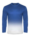 Badger 2204 Youth Ombre Long Sleeve T-Shirt