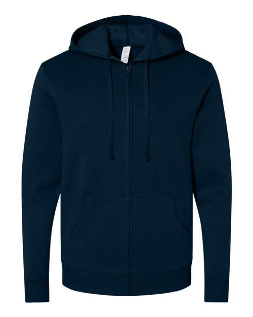 Alternative 8805PF Unisex Eco-Cozy Fleece Full-Zip Hoodie