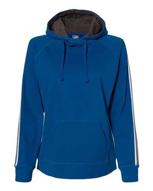 J. America 8642 Women's Rival Fleece Hooded Sweatshirt