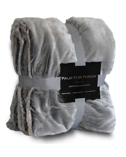 Alpine Fleece 8730 Faux Fur Throw Blanket