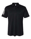 Adidas A480 Men's Floating 3-Stripes Polo