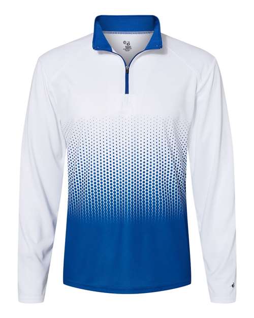 Badger 4222 Men's Hex 2.0 Quarter-Zip Pullover