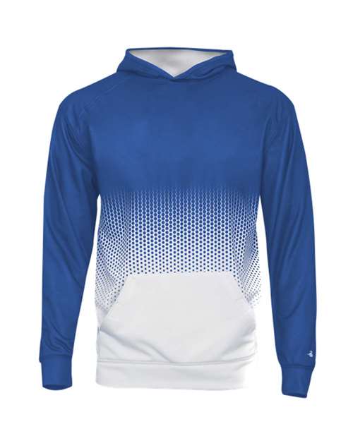 Badger 2404 Youth Hex 2.0 Hooded Sweatshirt