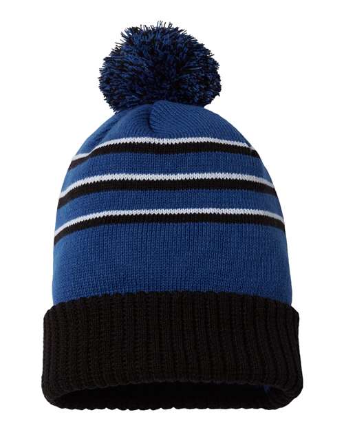 Richardson 134 Pom Cuffed Beanie