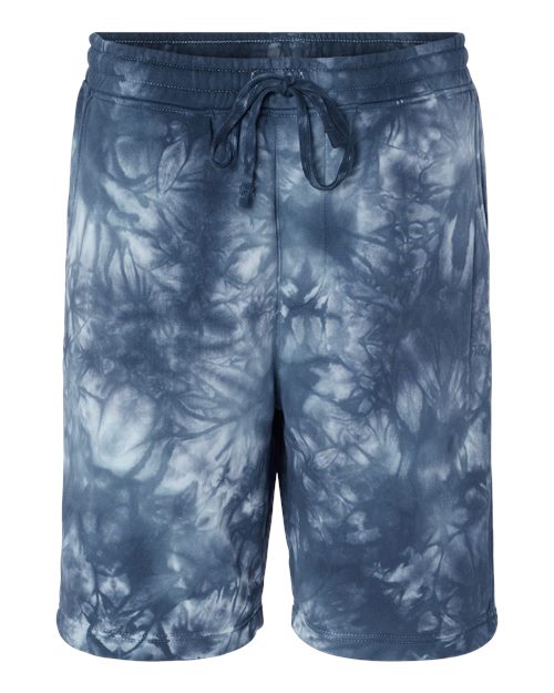 Independent Trading Co. PRM50STTD Unisex Tie-Dyed Fleece Shorts