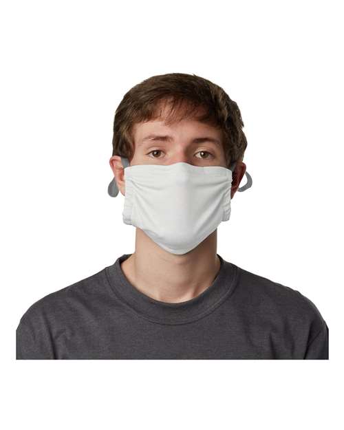 Hanes MKPKPR 2-Ply Polyester Pocket Face Mask