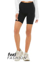 BELLA + CANVAS 0814 Women's FWD Fashion High Waist Biker Shorts