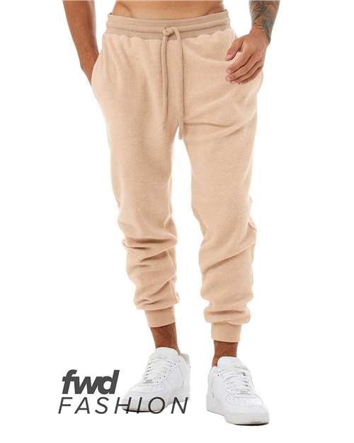 BELLA + CANVAS 3327 Unisex FWD Fashion Sueded Fleece Jogger